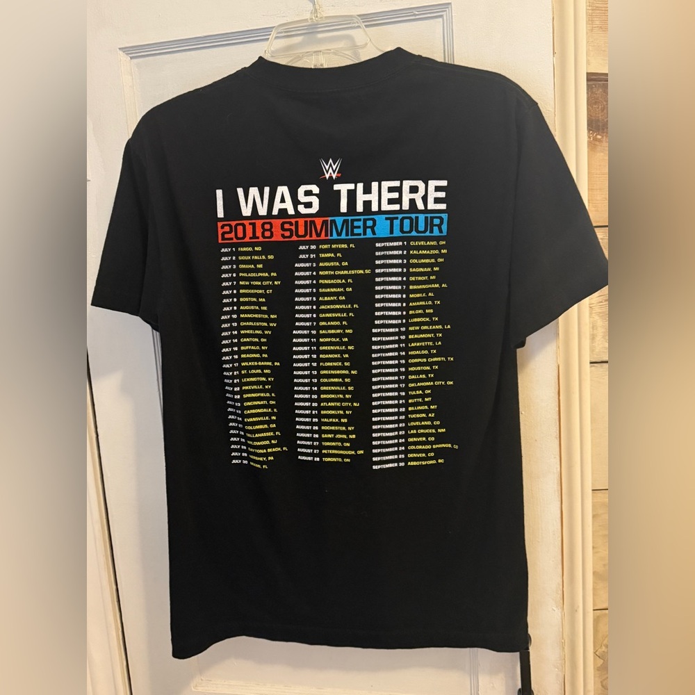 WWE Authentic Live “I Was There” Men’s Medium Tee - Picture 2 of 7